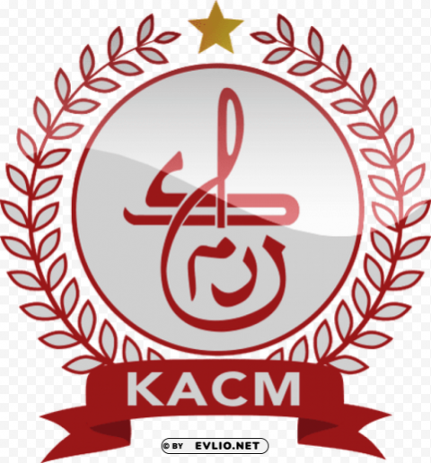 kawkab marrakech football logo ec02 PNG Graphic Isolated on Clear Background Detail