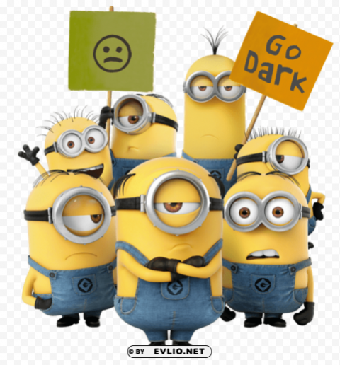 minions PNG images with alpha transparency free