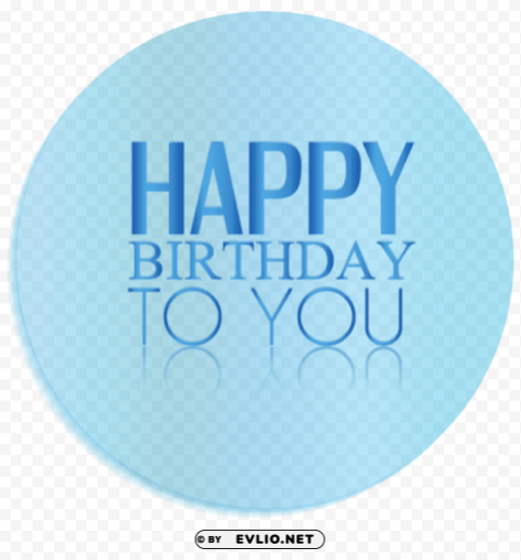  oval happy birthday decorpicture PNG Image with Transparent Isolated Design