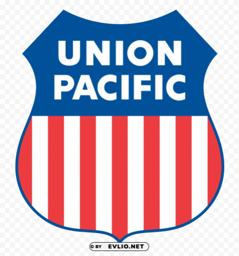 union pacific logo Isolated Object with Transparent Background in PNG