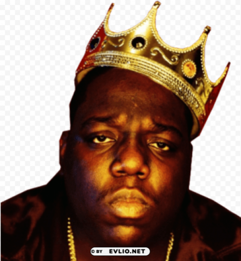  - Biggie - Christopher Wallace PNG With Isolated Background