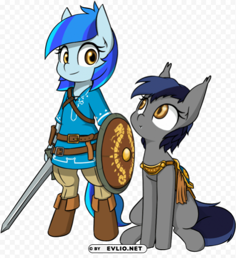 breath of the wild y my little pony PNG transparent designs