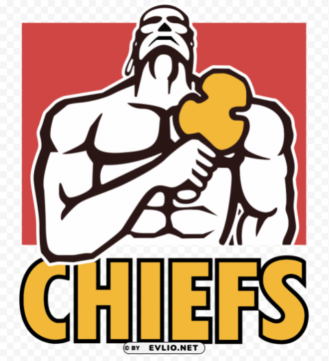 chiefs rugby team logo PNG with Clear Isolation on Transparent Background
