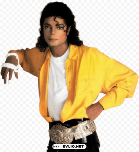 michael jackson PNG Graphic with Transparent Background Isolation