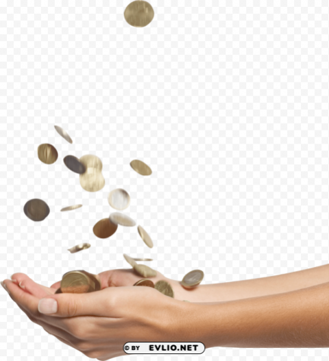 Transparent Background PNG of money on hand Transparent PNG Object Isolation - Image ID 970c78a6