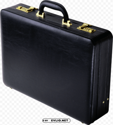 black suitcase PNG free download