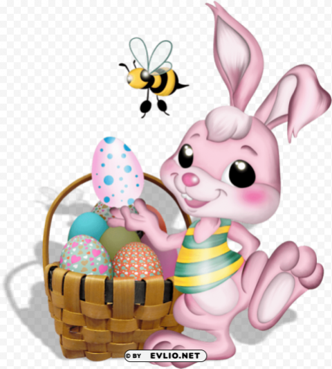 easter bunny bee PNG design