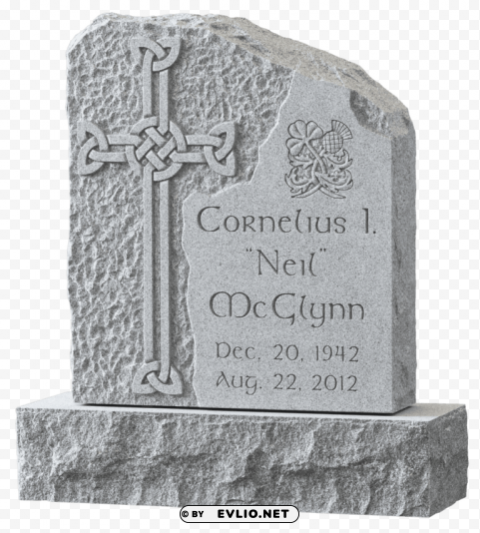 gravestone Transparent Background Isolated PNG Figure