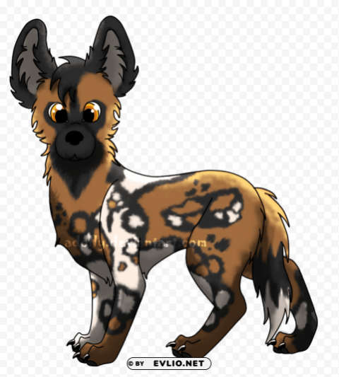 wild dogs Transparent PNG download