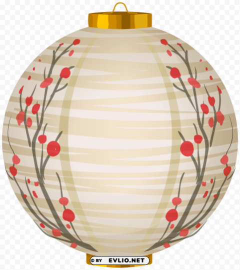 Chinese Lantern White PNG Images With Alpha Transparency Free