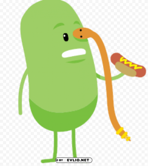 mishap being attacked by snake Isolated Graphic in Transparent PNG Format