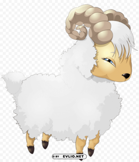 transparent sheep cartoon picture PNG for t-shirt designs