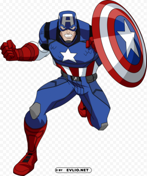captain america Isolated Element on HighQuality Transparent PNG clipart png photo - c389462e