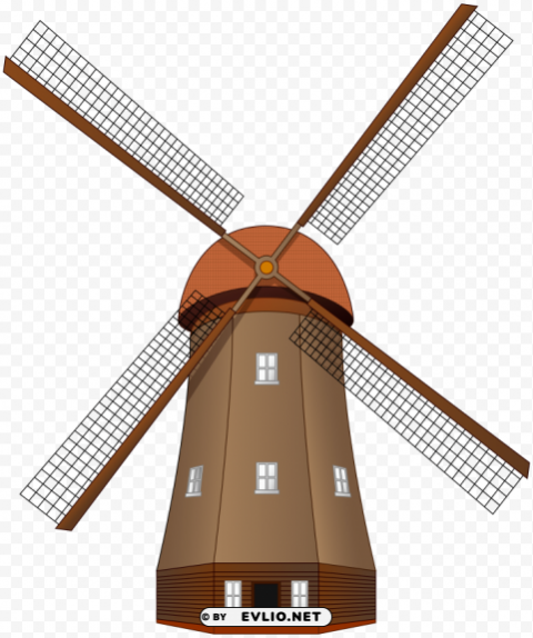 windmill large PNG for overlays