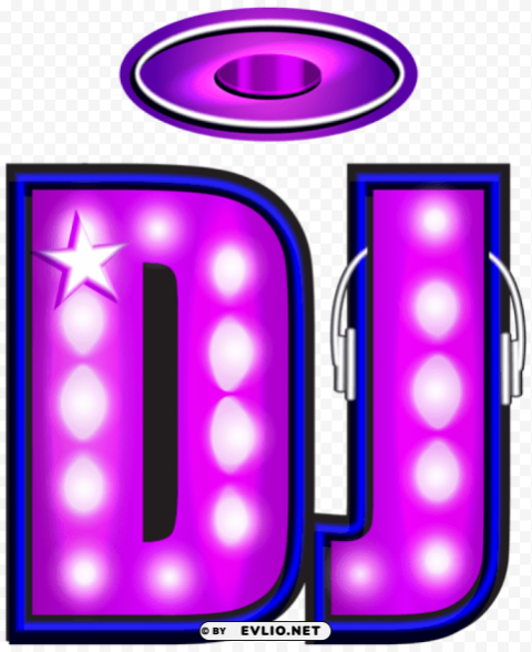 dj neon Transparent PNG Isolated Element with Clarity PNG image with transparent background - Image ID 469b4c3a