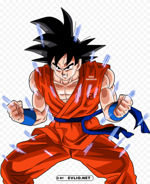 goku ready to fight PNG for educational use PNG transparent with Clear Background ID 086280c4