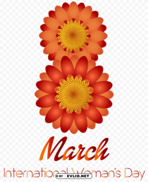 march 8th happy women's day PNG transparent images for social media png images background -  image ID is e73bc329