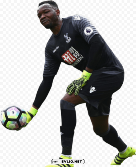 steve mandanda Isolated Illustration on Transparent PNG