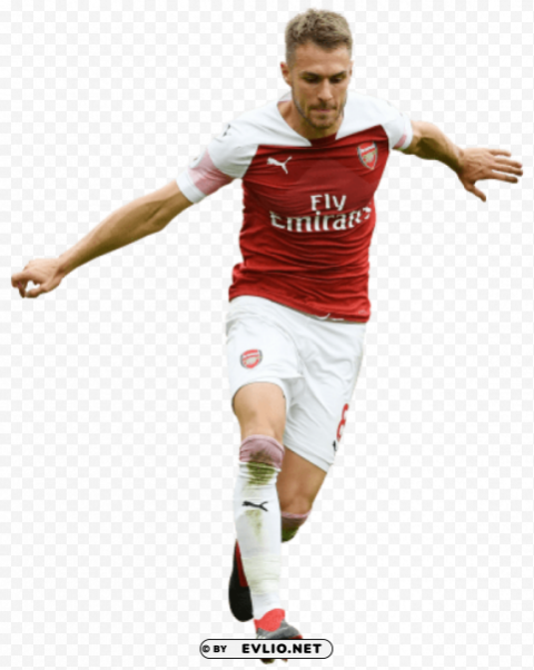 aaron ramsey Transparent Background PNG Isolated Illustration