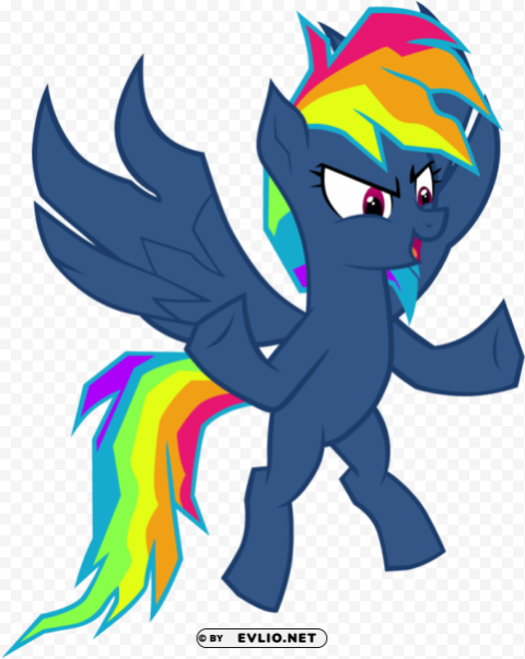 my little pony evil rainbow dash Transparent PNG images collection