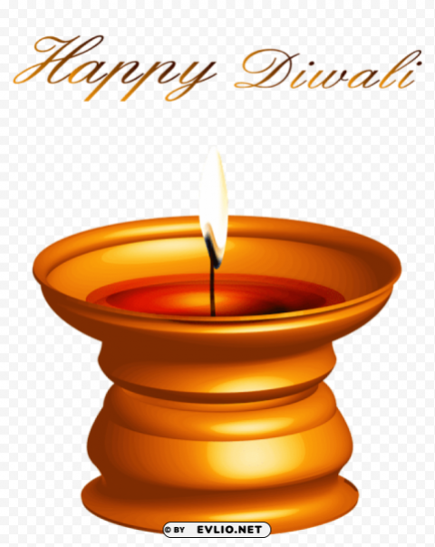 happy diwali candle decor PNG transparent photos assortment