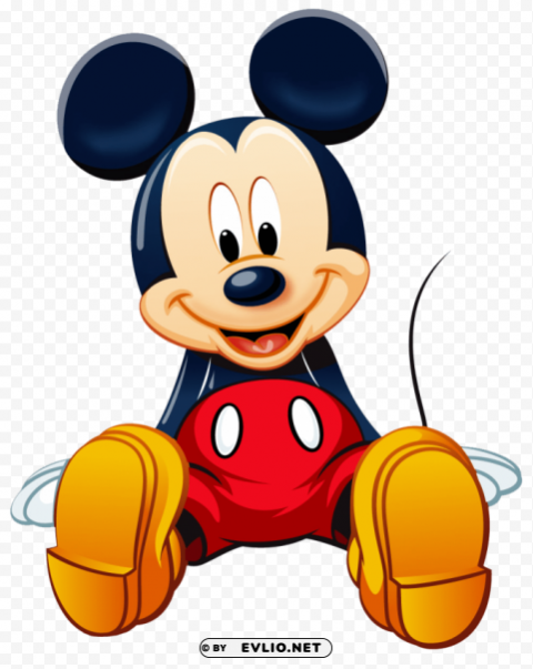 mickey mouse PNG transparent elements compilation
