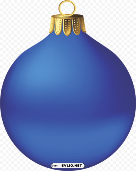 transparent christmas blue ornament Clear Background PNG Isolated Graphic