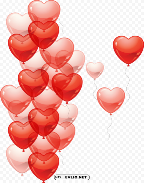 Balloons PNG Isolated Illustration With Clear Background