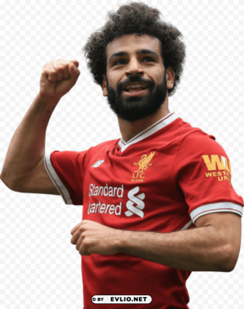 Mohamed Salah PNG Image Isolated With Clear Background