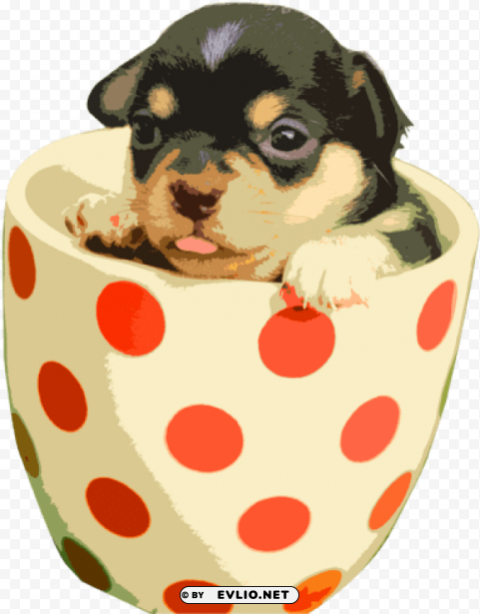 birthday 16th wishes with dog Isolated Graphic Element in Transparent PNG