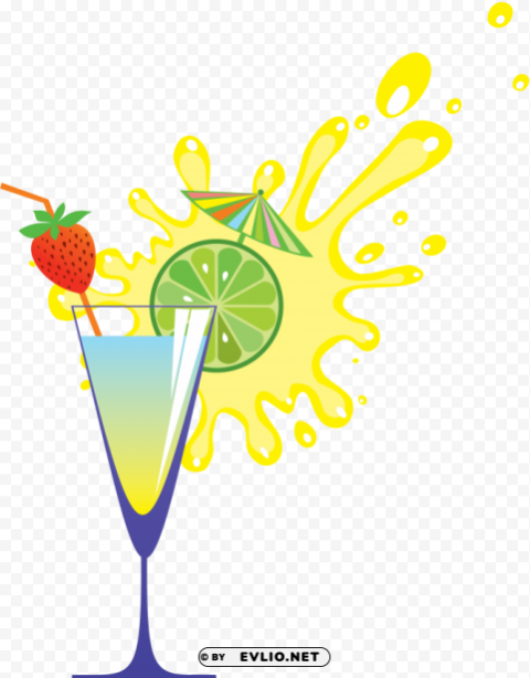 cocktail PNG Image with Clear Isolated Object