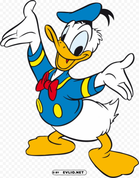 donald duck Clear Background PNG Isolated Design