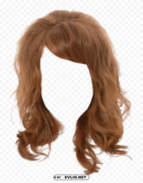 long women hair Transparent PNG Isolation of Item
