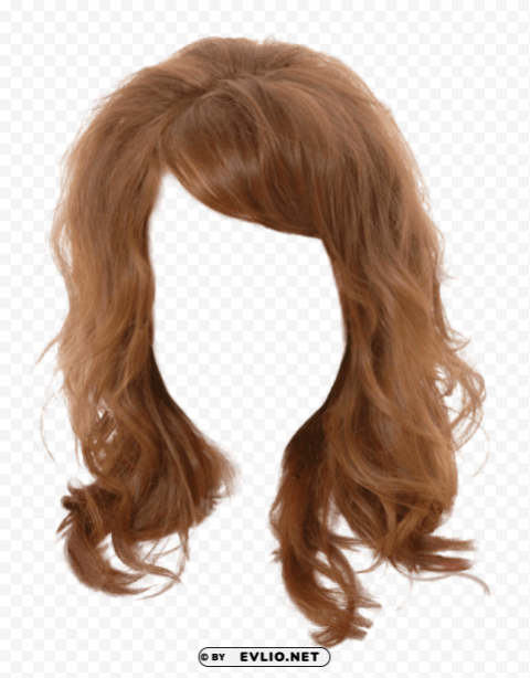 Transparent background PNG image of long women hair Transparent PNG Isolation of Item - Image ID 0025bb81