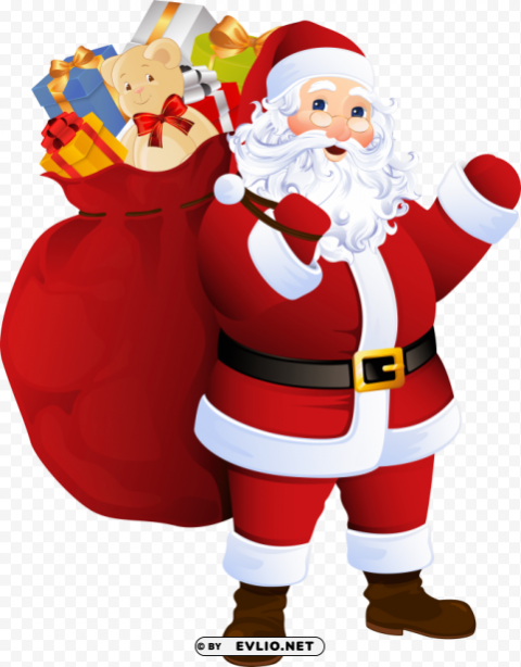 santa claus Isolated PNG Item in HighResolution clipart png photo - 831b9bf6