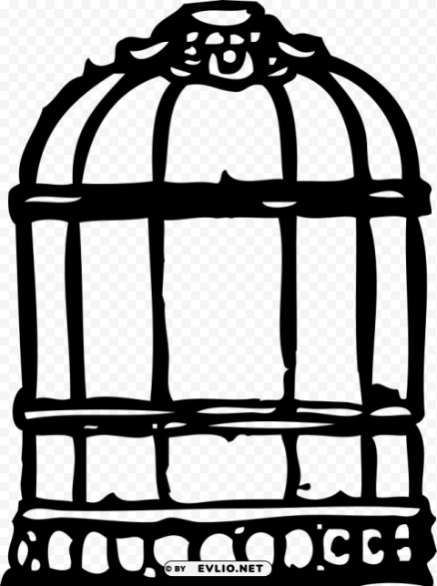 cage bird PNG Image Isolated with High Clarity