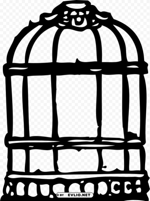 Cage Bird PNG Image Isolated With High Clarity