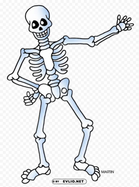 free skeleton public domain halloween images PNG Image with Isolated Graphic