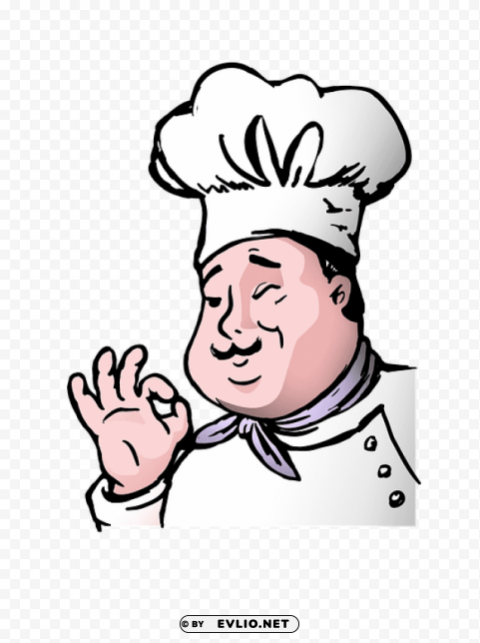 male chef Isolated Artwork in HighResolution PNG