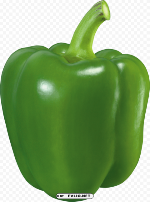 green pepper PNG graphics with transparency