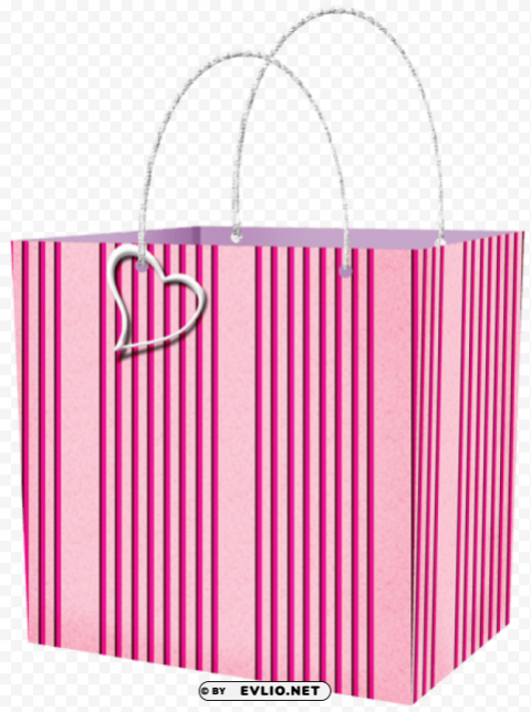 pink gift bag Isolated Item on HighQuality PNG