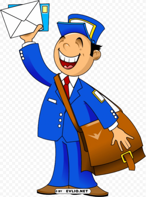 postman PNG images with no fees