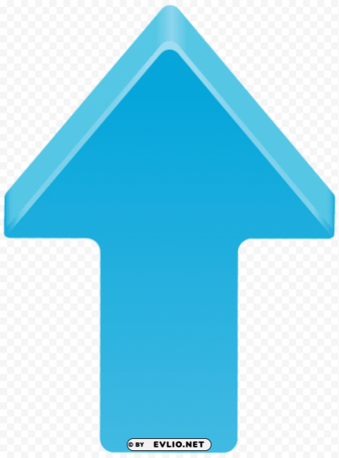 blue arrow up Transparent PNG Isolated Graphic Detail clipart png photo - dd810453