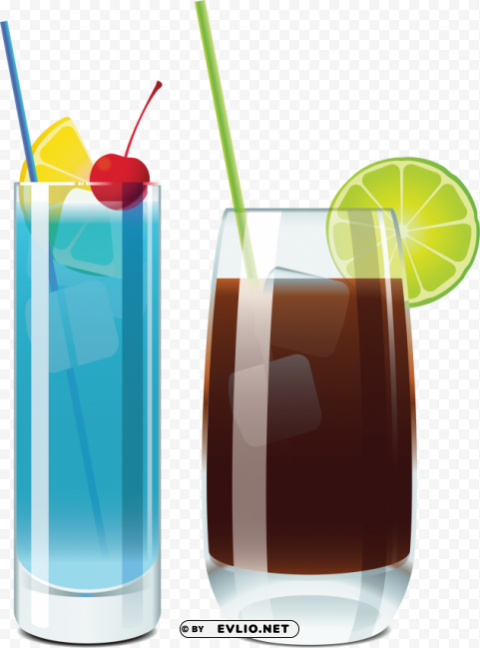 cocktail PNG Graphic Isolated with Clear Background