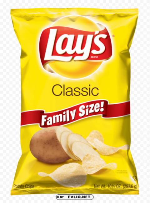 lays potato chips Isolated Object on Clear Background PNG