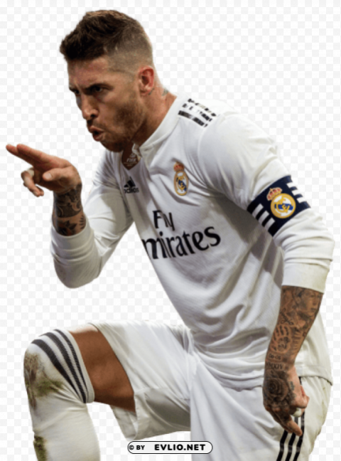 sergio ramos PNG Isolated Object with Clear Transparency