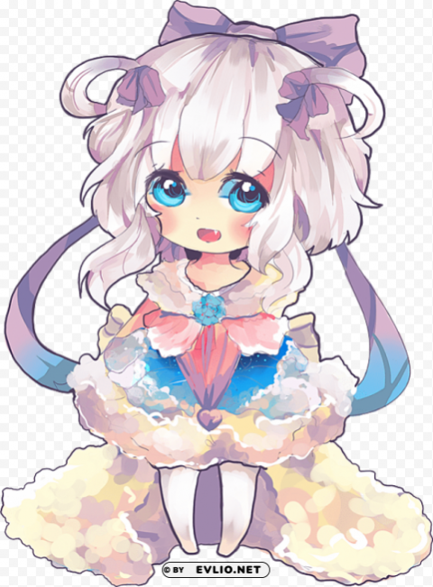 chibi anime cute Isolated Character in Transparent PNG PNG transparent with Clear Background ID 31035edf