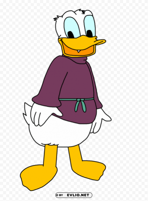 donald duck PNG with transparent background for free