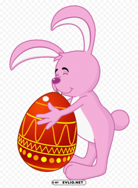 easter bunny Isolated Subject in Transparent PNG Format