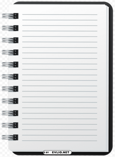 spiral notebook Isolated Element in HighQuality PNG